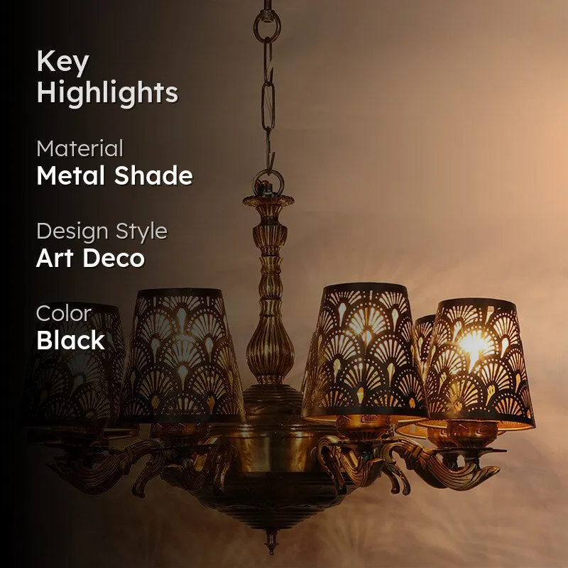 Ethnic Noma Etched Vilona Ceiling Lamp media 2