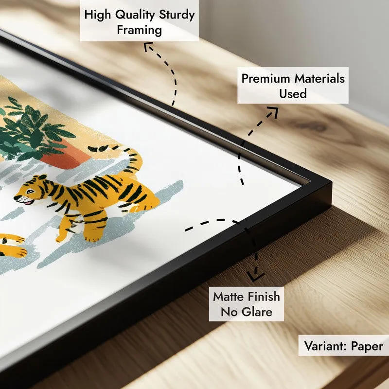 Citrivale Canvas Wall Painting With Black Frame media 6