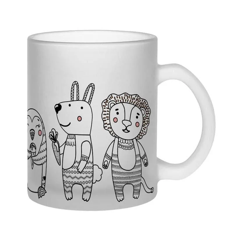 Jungle Glass Coffee Mug (330 mL) media 3