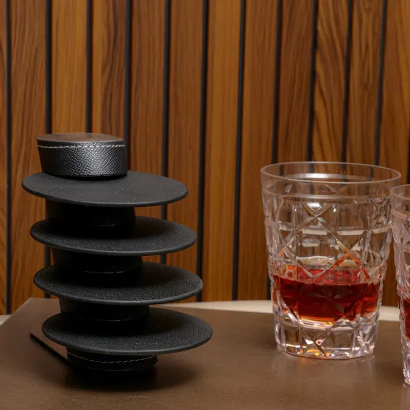 Curve Nest Metal Coasters - Five Piece Set media 3