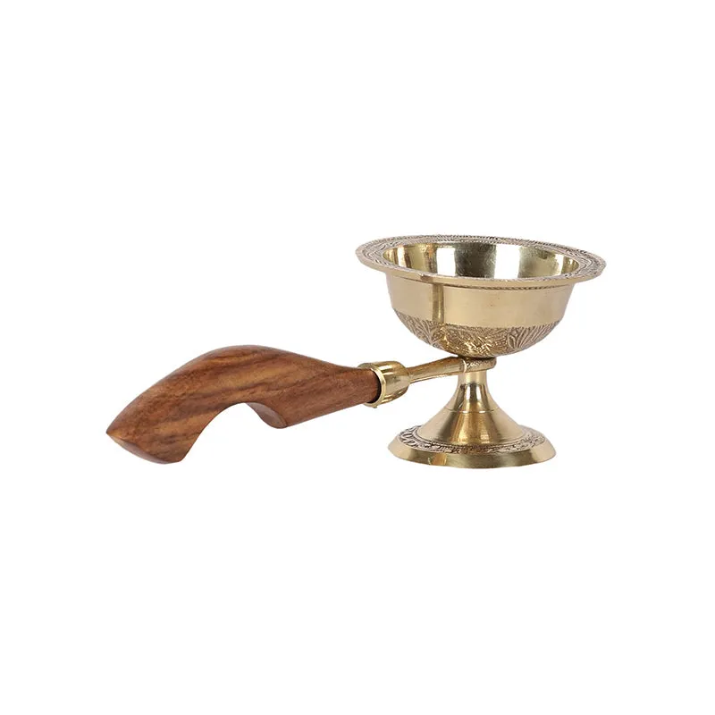 Sacred Spiral Steel Incense Holder media 3