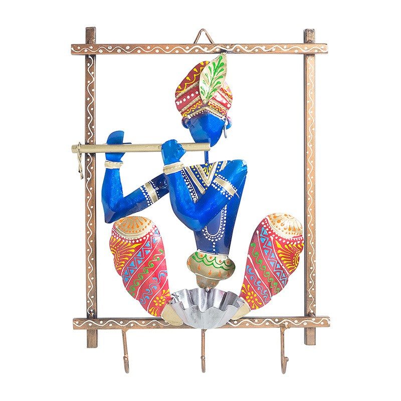 Krishan Naada Handcrafted Metal Wall Accent media 3