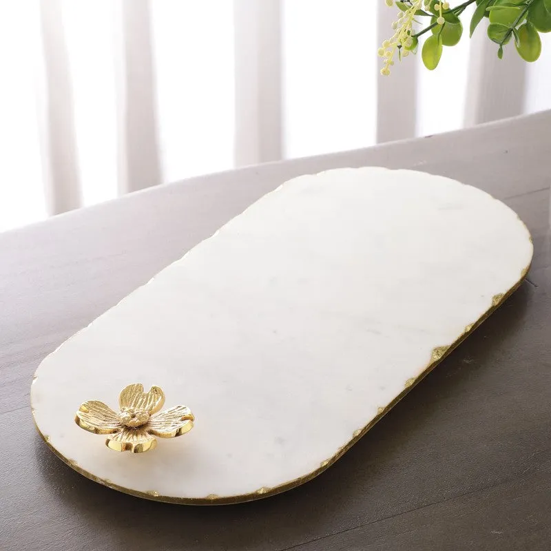 Azure Aura Marble Platter media 3