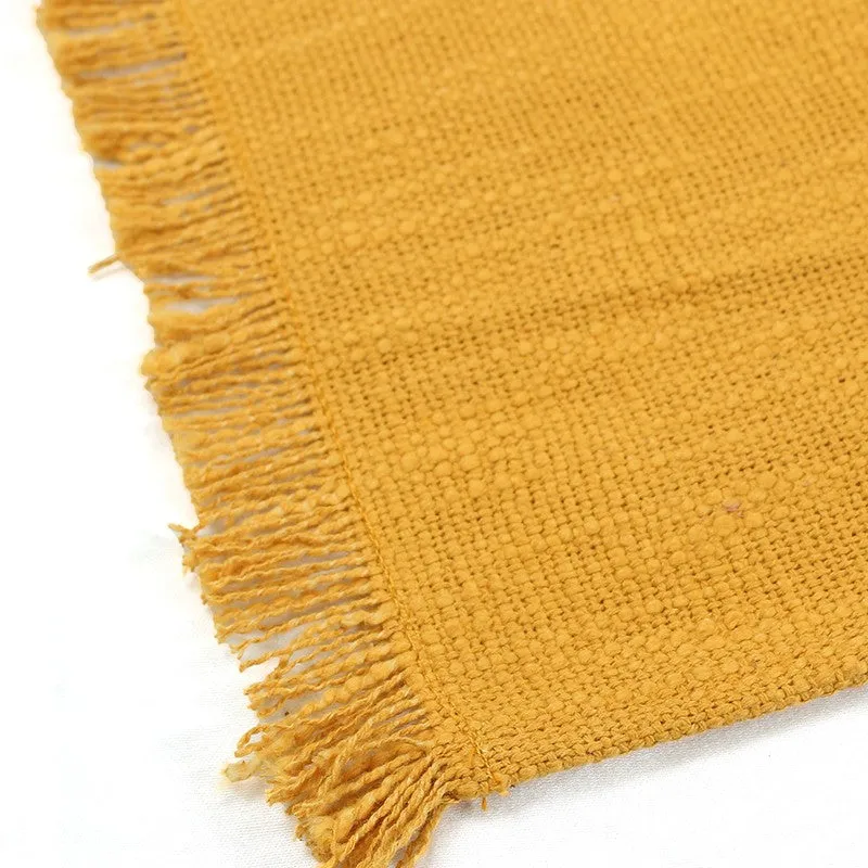 Premium Cotton Table Runner - Yellow media 5