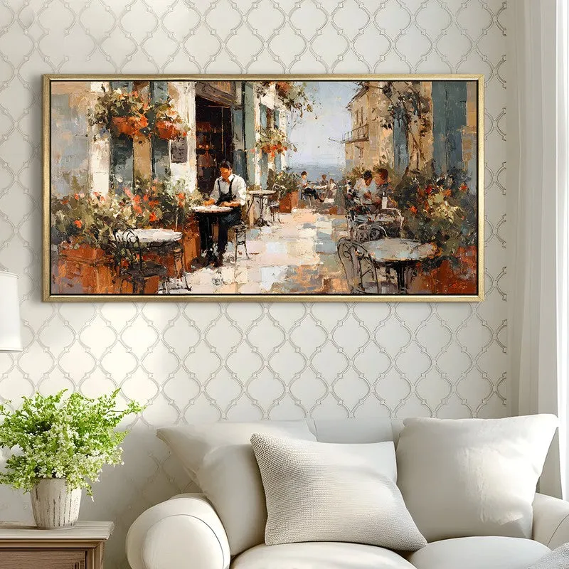 Vintage Europe Bistro Street Wall Art media 3
