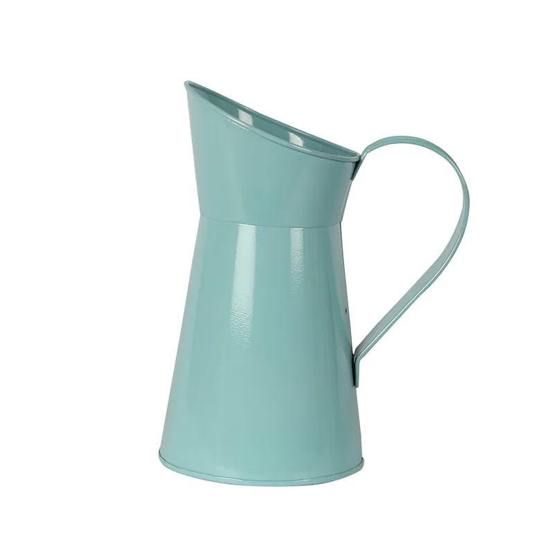 Pitcher Perfect Iron Planter (Blue) - Set Of Two media 5