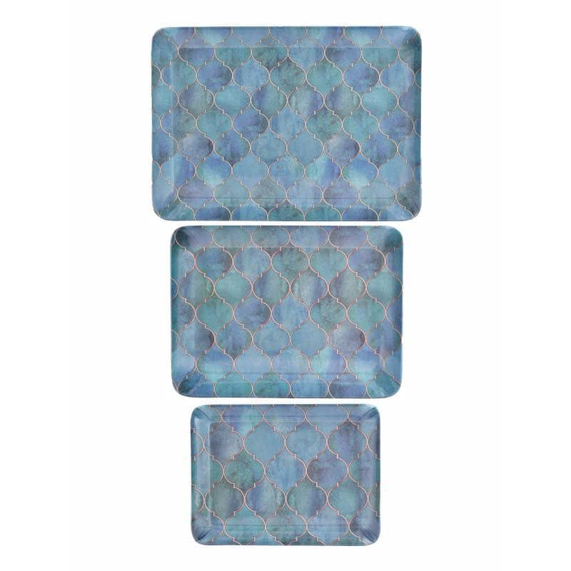 Moroccan Fervour Serving Tray - Set Of Three media 3