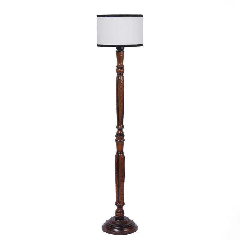 Old School Floor Lamp - White media 6
