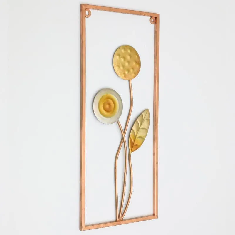 Celeste Floral Metal Wall Accent media 3