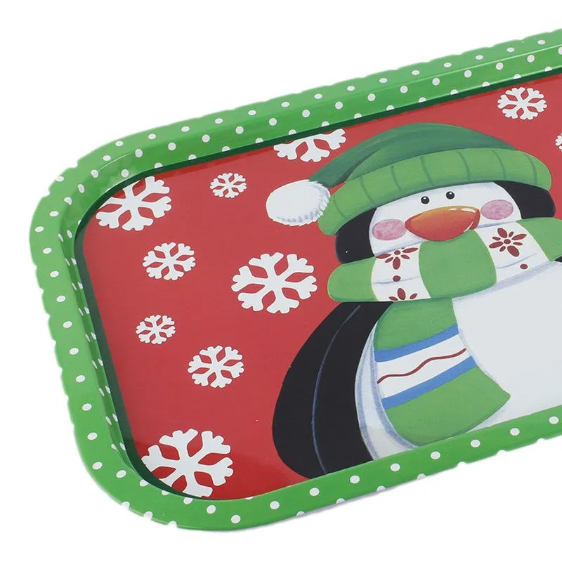 Festive Penguin Serving Tray media 5