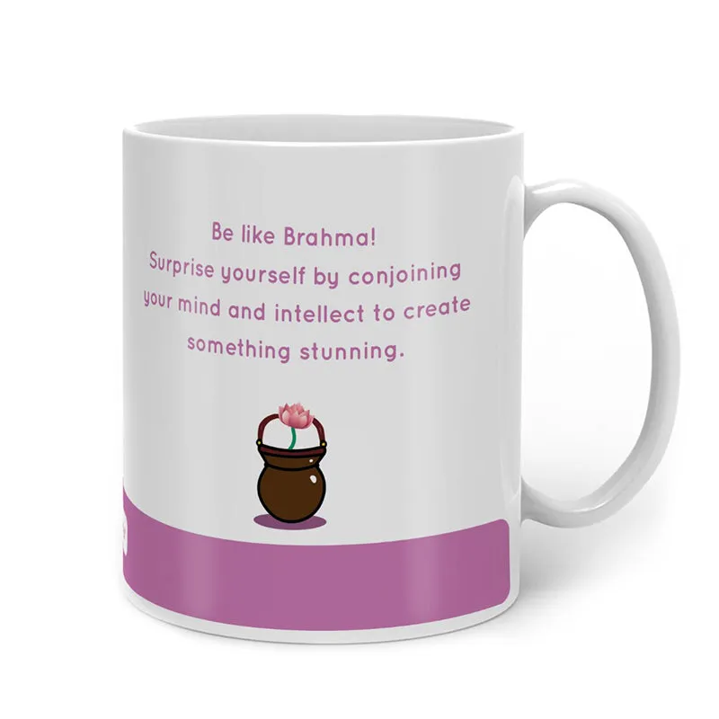 Whimsy Cute Brahma Ceramic Coffee Mug - 300 mL media 4