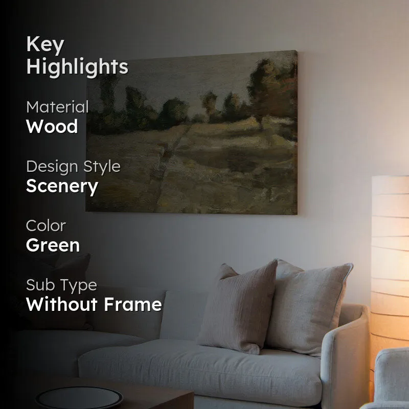 Autumn Fields Wood Wall Art media 2