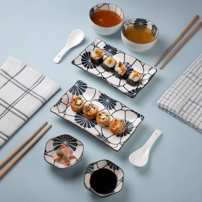 CasaLuxe Sushi Set - Ten Piece Set media 1