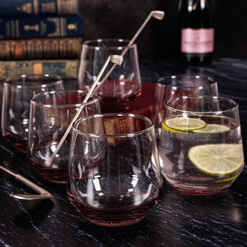 Ravio Glass Tumbler (360 ML) - Set Of Six media 1