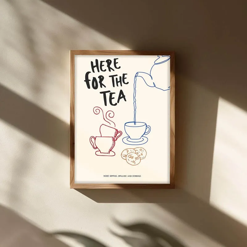 ForTea Archival Canvas Wall Art - Brown media 3