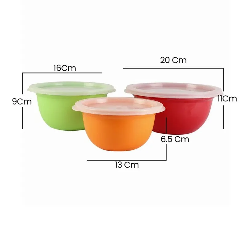 Zesta Multicolor Melamine Serving Bowls - Set Of Three media 7