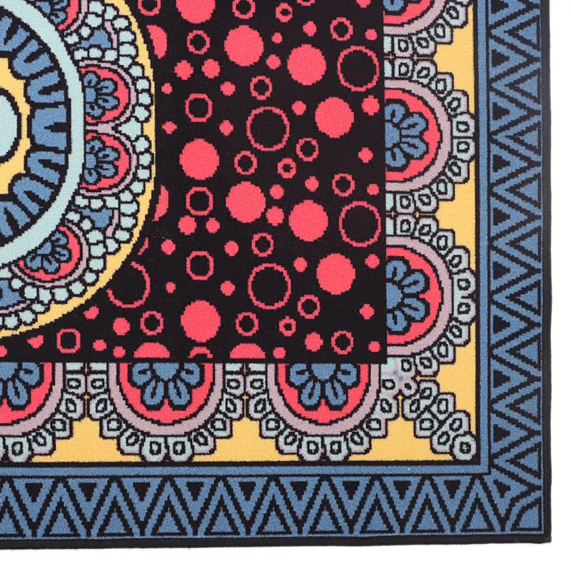 Vibrant Motifs Anti-Skid Carpet media 4