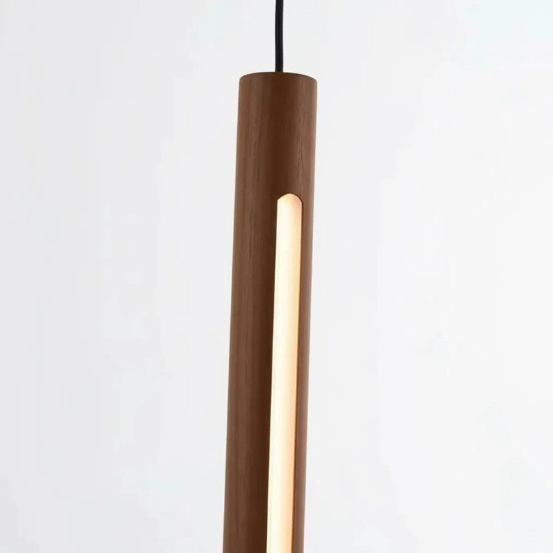 Slim Line Ambient Rose Wood LED Ceiling Lamp media 6