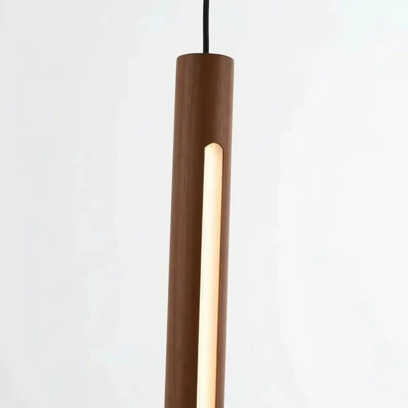 Slim Line Ambient Rose Wood LED Ceiling Lamp media 6