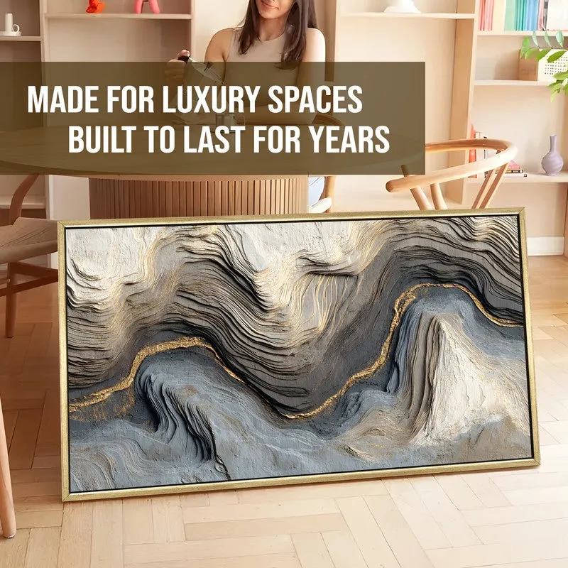 Fluid Horizon Canvas Wall Art media 6