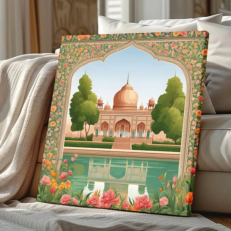 Taj Dreams Canvas Wall Art media 2