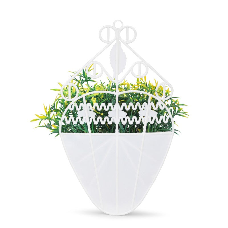 Velour Bloom Artificial Flower With Vase media 6