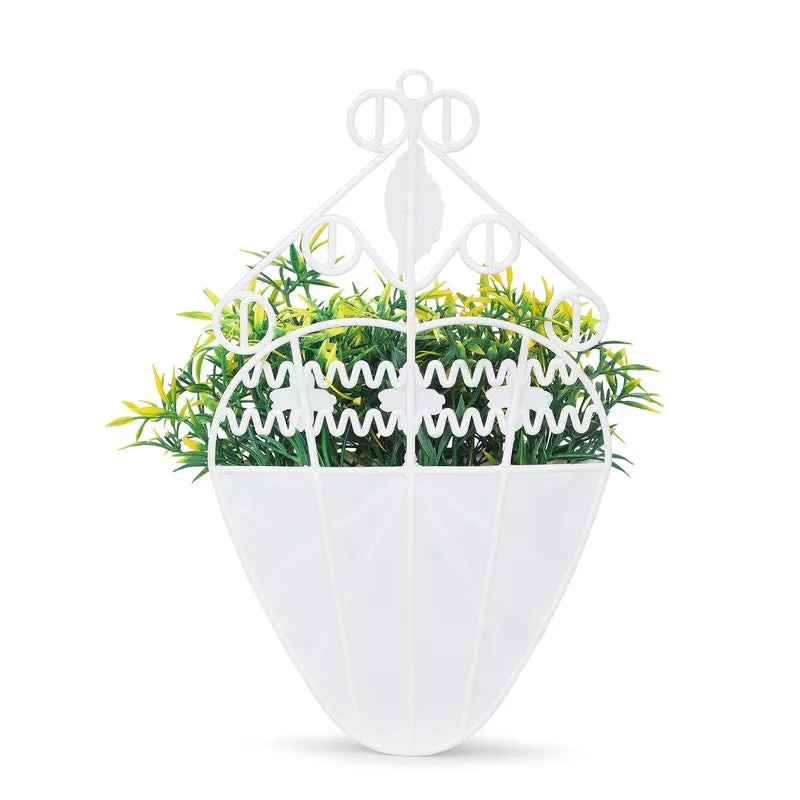 Velour Bloom Artificial Flower With Vase media 6