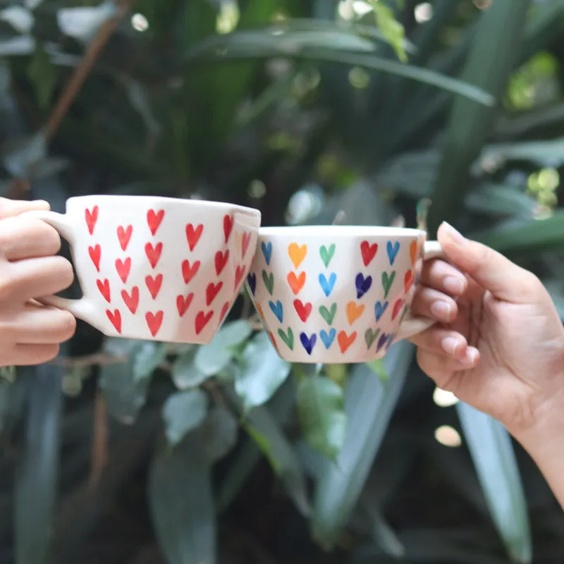 Clira Ceramic Tea Cup (200 mL Each) - Set of Four media 3