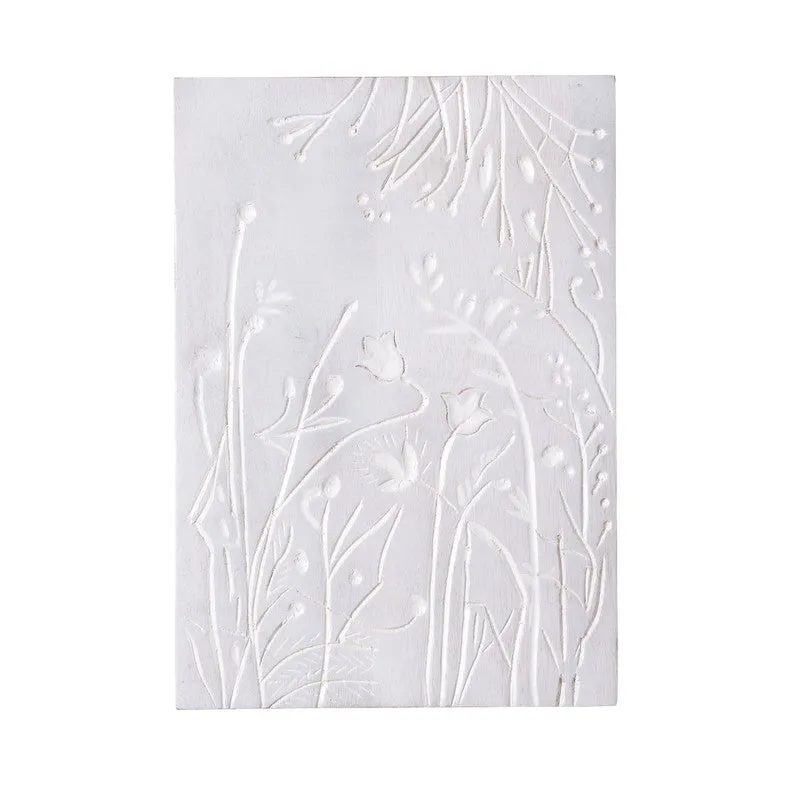 Whispers of Spring Carved Wooden Wall Plate media 3