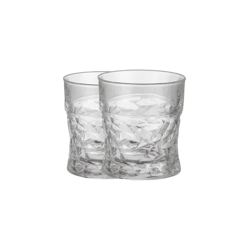 Eclectic Italian Crystal Whiskey Glasses (320 mL Each) - Set Of Two media 6