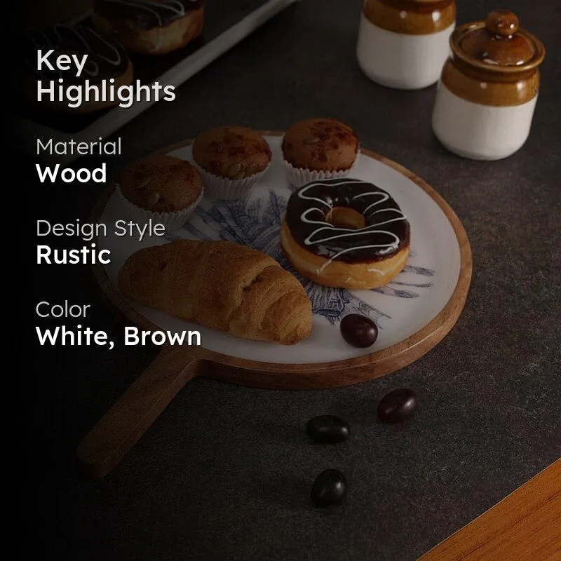 Ocean Glory Wooden Platter media 2