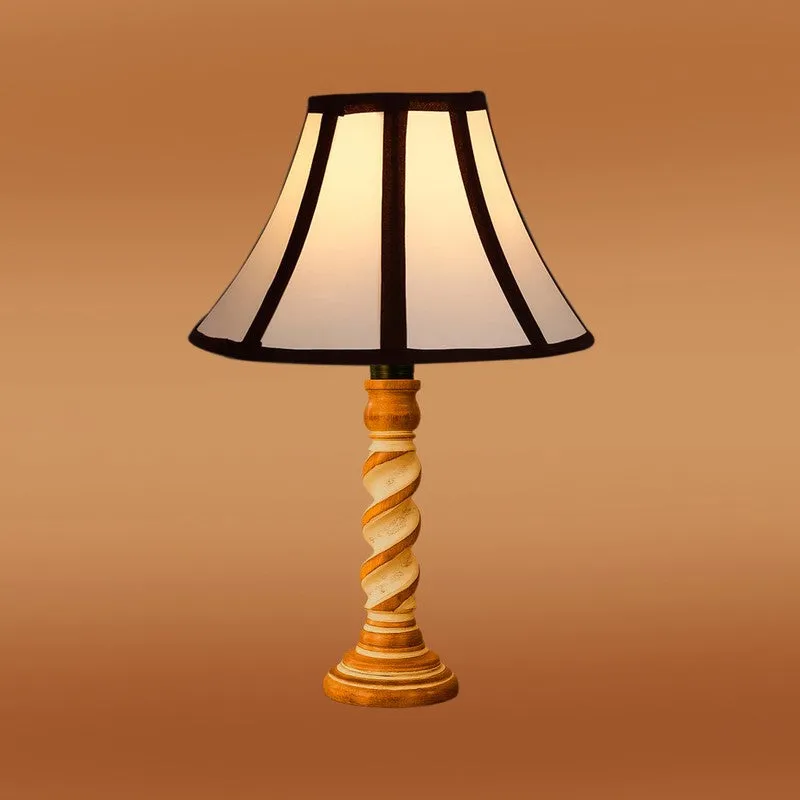 Modera Airo Wooden Table Lamp - White media 6