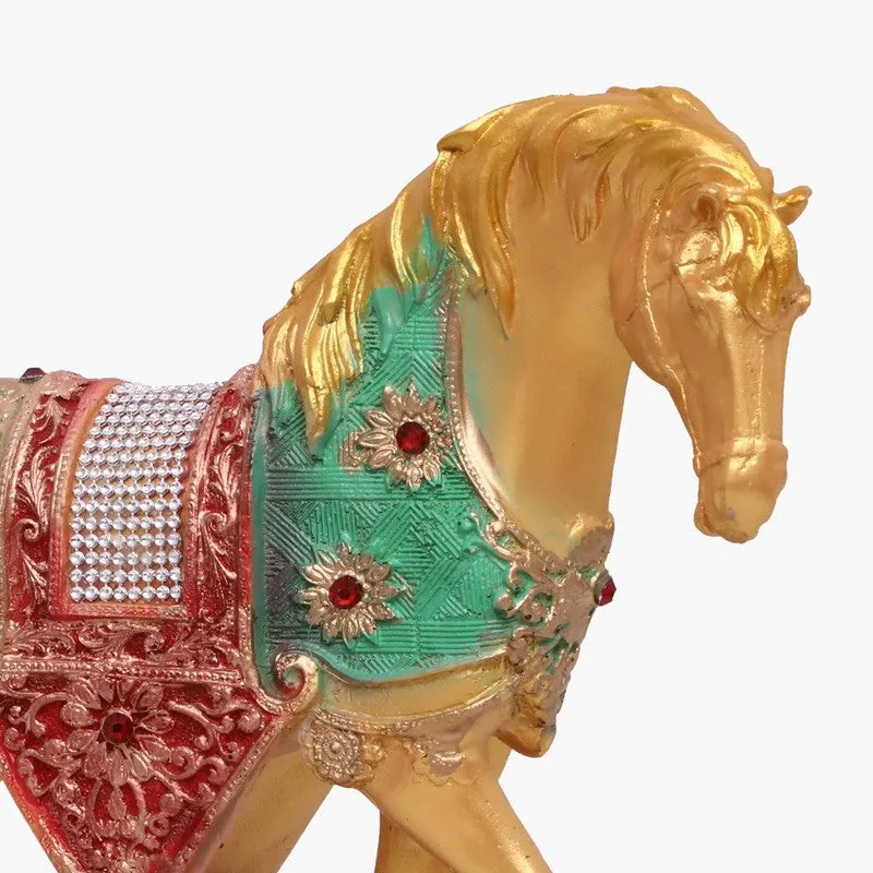 Royal Gallant Horse Polyresin Showpiece media 4