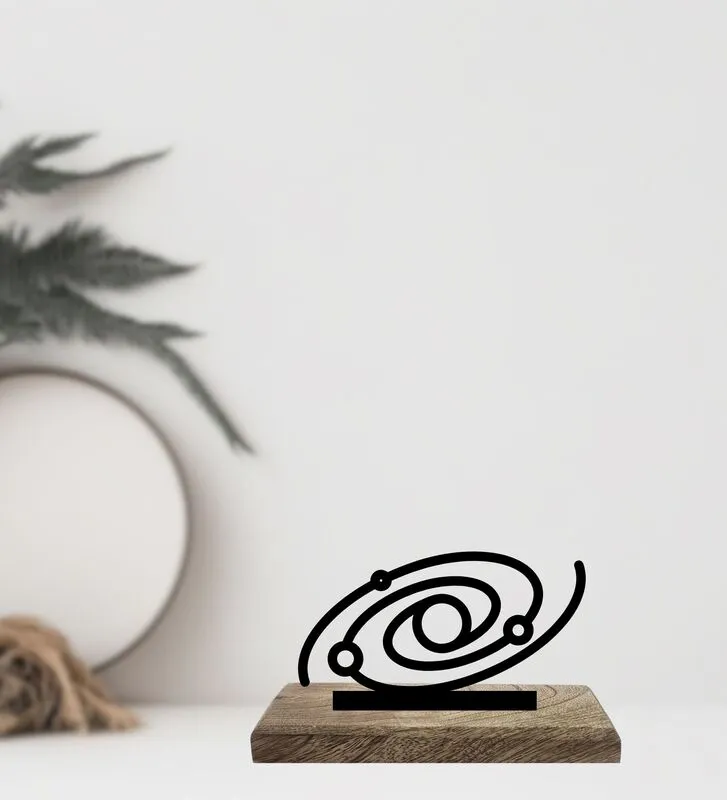 Eternal Cosmos Showpiece - Set Of Two media 5