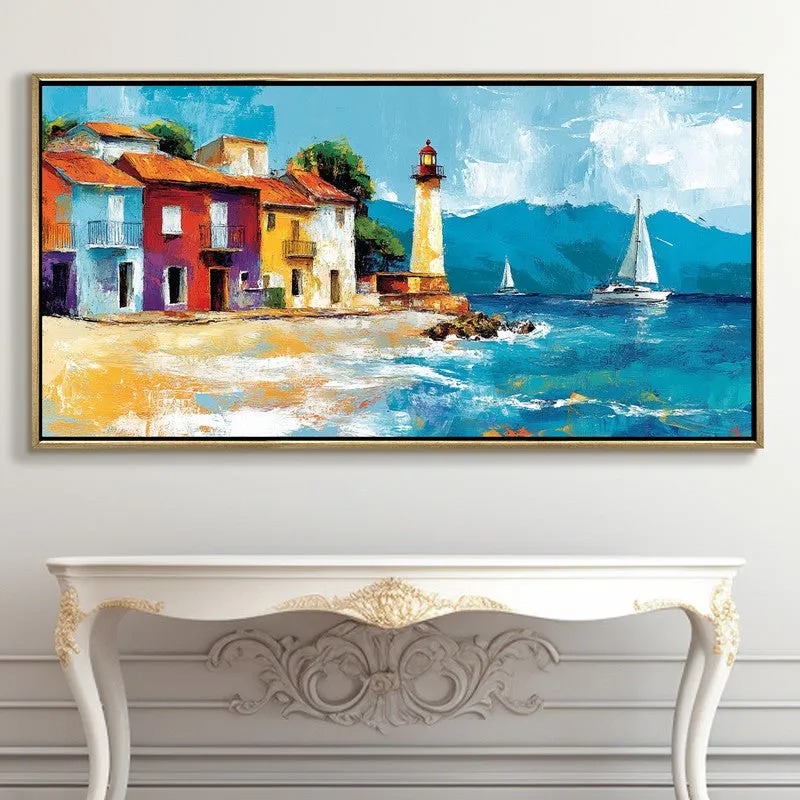 Tidelore Canvas Wall Painting With Frame media 5