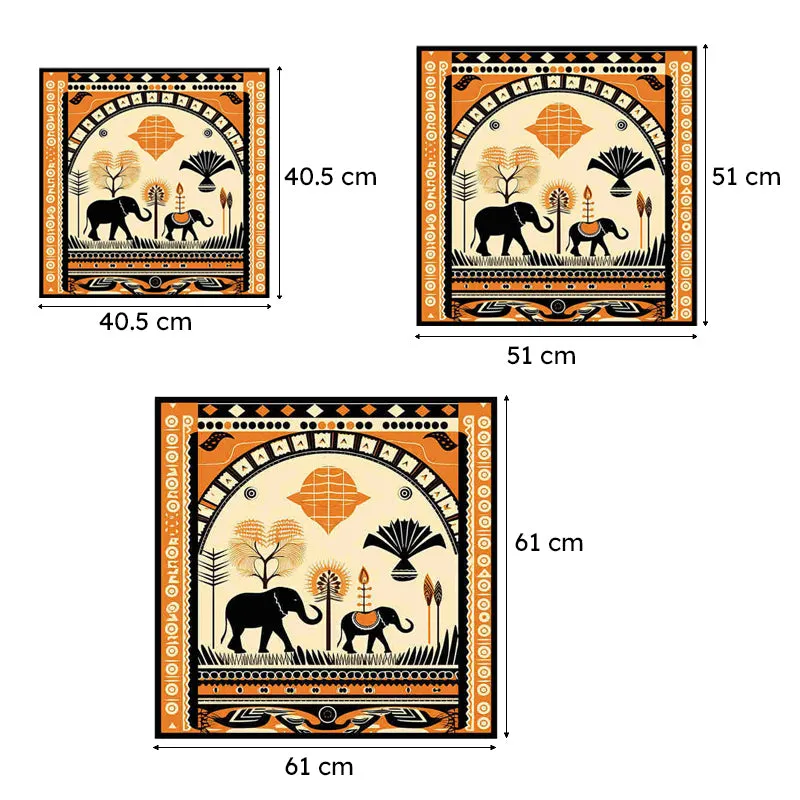 Tribal Hastina Canvas Wall Art With Frame media 6