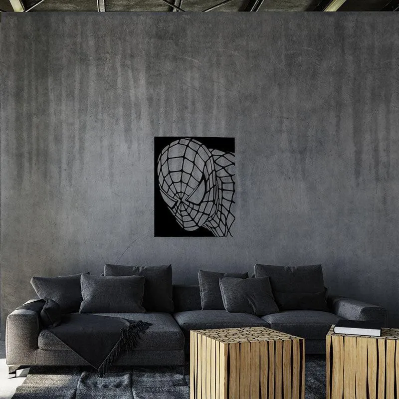 Spiderman Marvel Black Iron Wall Accent media 1