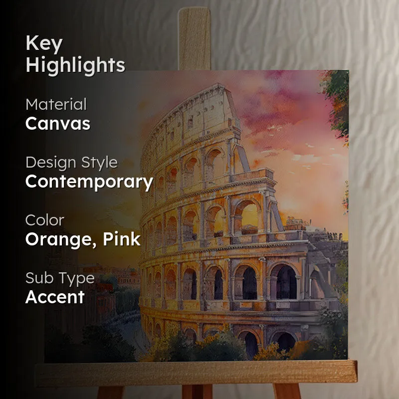 Colosseum Sunset Showpiece media 2