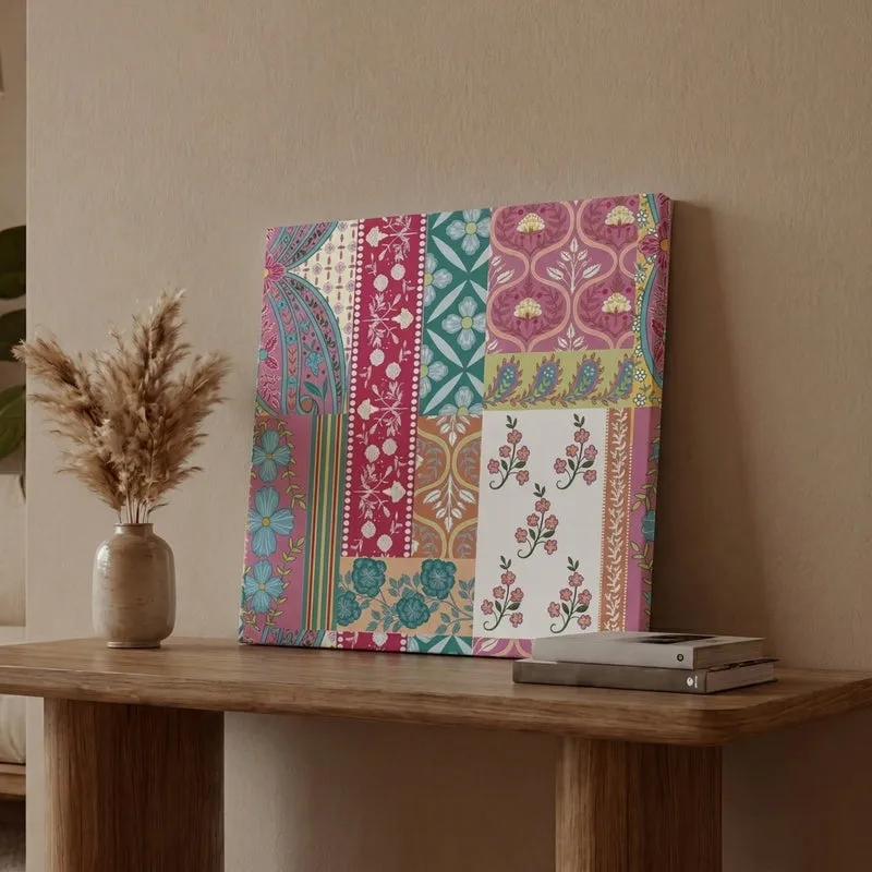 Tribal Pink Canvas Wall Art media 1