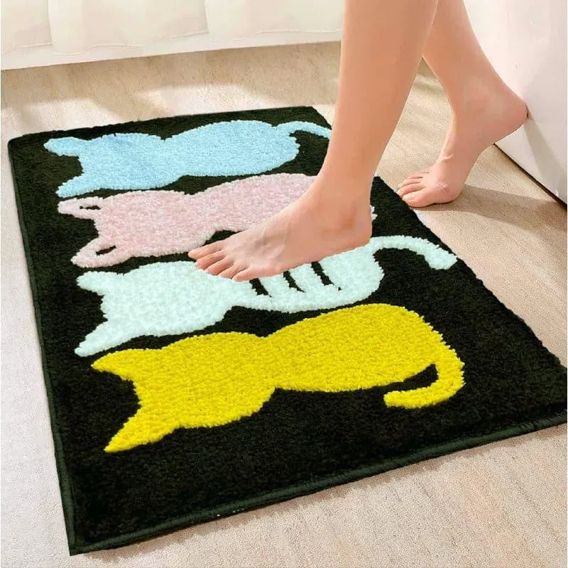 Kitty Fest Bathmat media 1