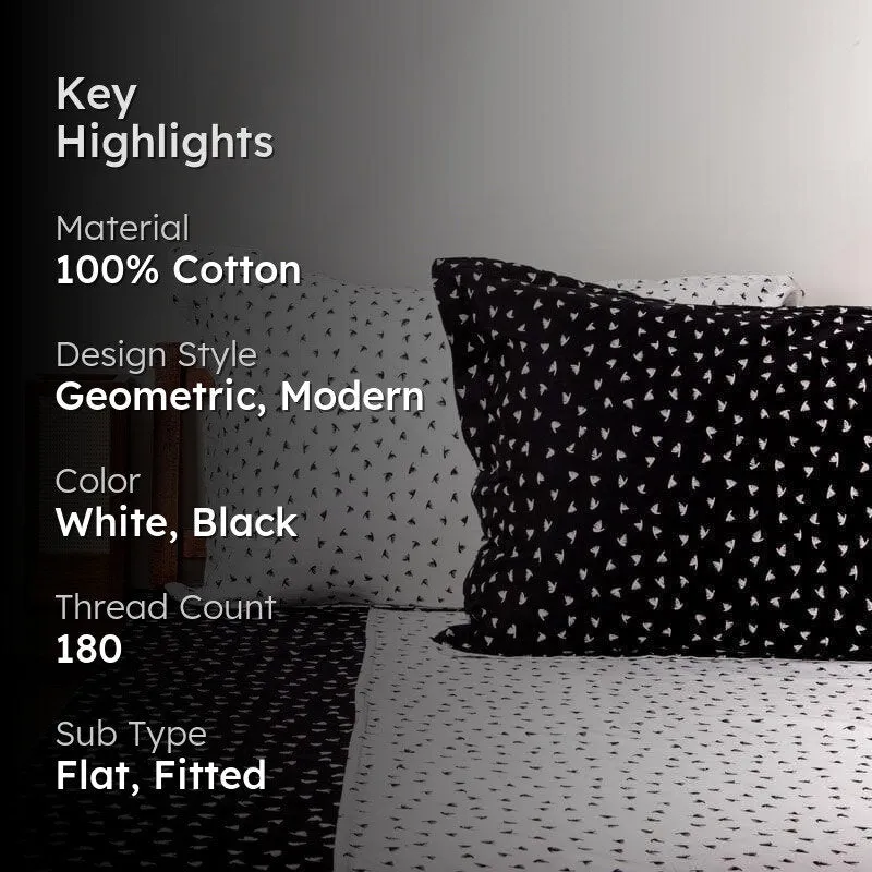Swayam The Evergreen Colours Cotton Bedsheet - 180 TC media 2