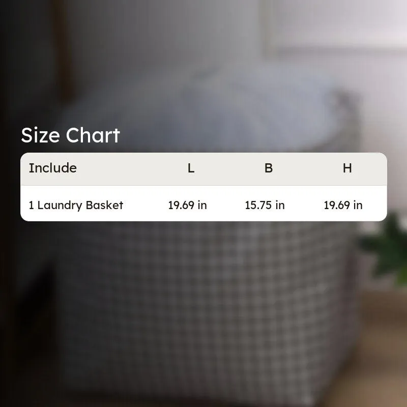TidyNest Foldable Laundry Basket media 7
