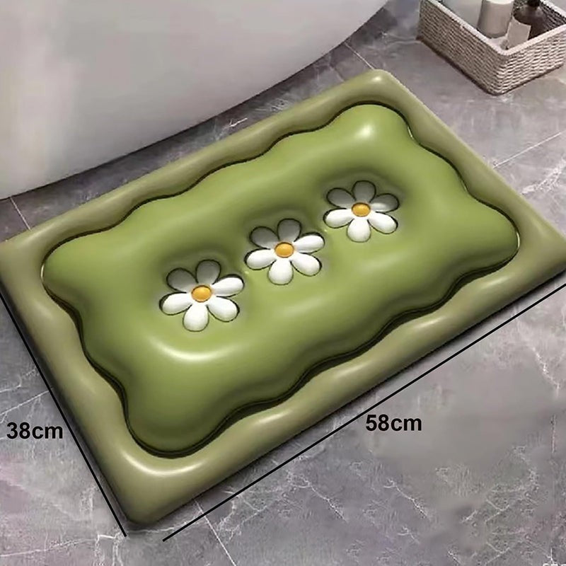 Daisy Trio Anti-Skid Rubber Bath Mat media 7