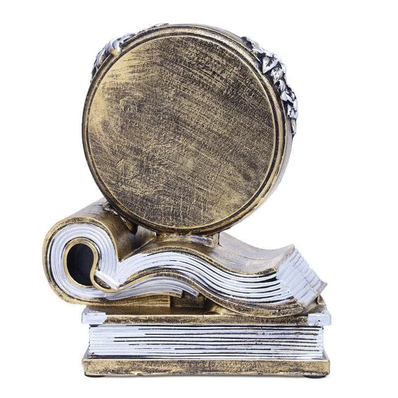 Love Script Clock - Gold media 6