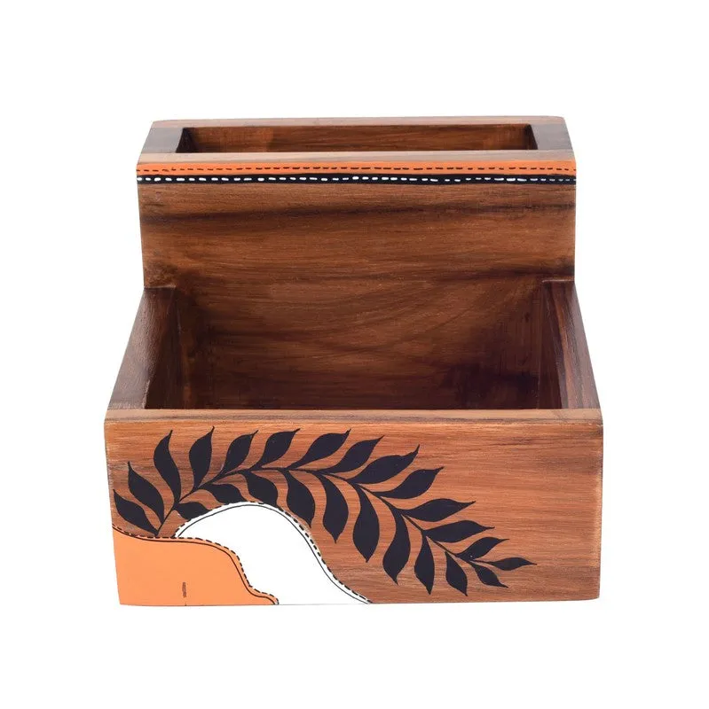 Leafy Lama Cutlery Holder media 3