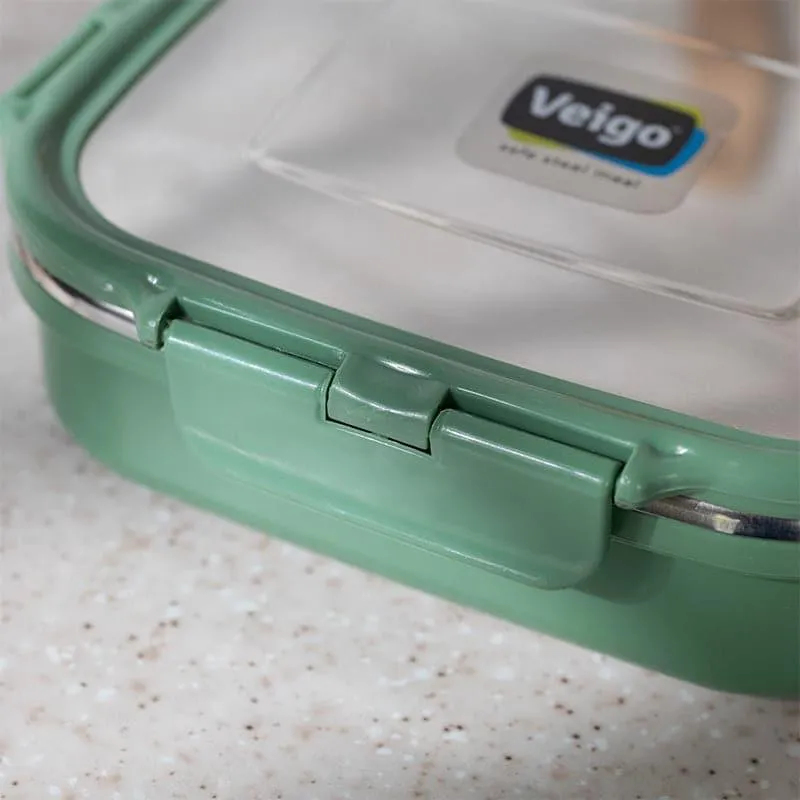 Vault Microwave Safe Lunch Box (Green) - 575 mL media 4
