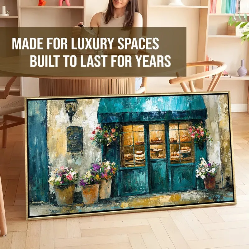 Bloomshop Canvas Wall Painting With Frame media 7