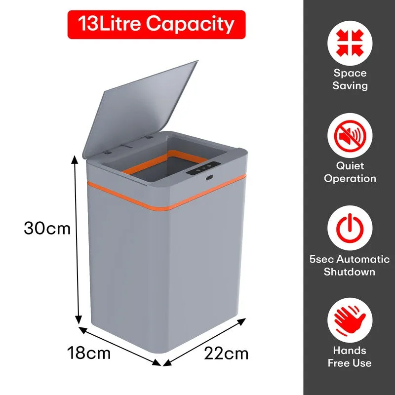 Rioware TallLine Modern Laundry Basket - Grey media 9