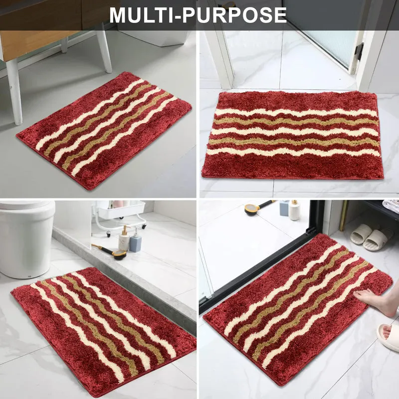 Cherry Waves Microfiber Bath Mat media 5