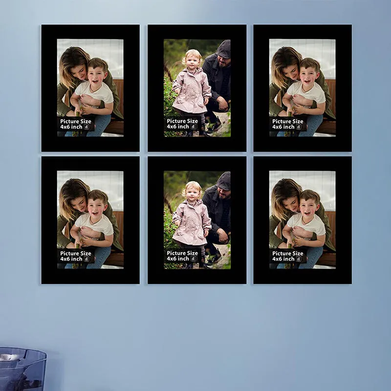 Nora Nova Photo Frame (Black) - Set Of Six media 3